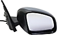 Driver and Passenger Side Mirrors, Power, Manual Folding, Heated, Paintable, No Signal Light, No Memory, No Puddle Light, No Auto-Dimming, No Blind Spot Feature