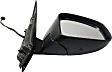 Driver and Passenger Side Mirrors, Power, Manual Folding, Heated, Paintable, No Signal Light, No Memory, No Puddle Light, No Auto-Dimming, No Blind Spot Feature