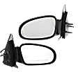 Driver and Passenger Side Mirror, Power Adjust, Non-Heated, Non-Folding, Paintable, No Signal Light, No Memory, No Puddle Light, No Auto-Dim, No Blind Spot Feature