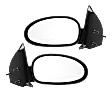 Driver and Passenger Side Mirror, Manual Adjust, Non-Heated, Non-Folding, Paintable, No Signal Light, No Memory, No Puddle Light, No Auto-Dim, No Blind Spot Feature