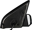 Sedan Driver and Passenger Side Mirror, Power Adjust, Non-Heated, Non-Folding, Textured Black, No Signal Light, No Memory, No Puddle Light, No Auto-Dim, No Blind Spot Feature
