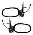 Driver and Passenger Side Mirrors, Power Adjust, Non-Folding, Non-Heated, Paintable, No Signal Light, No Memory, No Puddle Light, No Auto-Dimming, No Blind Spot Feature