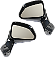 Driver and Passenger Side Mirrors, Power, Manual Folding, Heated, Paintable, No Signal Light, No Memory, No Puddle Light, No Auto-Dimming, No Blind Spot Feature