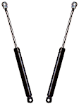 1990 Chevrolet Camaro - Driver and Passenger Side Lift Support Hood, With Fiberglass Hood, Convertible