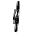 Front and Rear Brake Disc, 4-Wheel Set, Cross-drilled and Slotted, 5 Lugs, Pro-Line Series