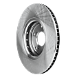 Front Brake Disc, Natural Finish, Plain Surface, Vented, 5 Lugs, 311.91 mm, Pro-Line Series