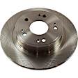 Front and Rear Brake Disc, 4-Wheel Set, Plain Surface, Vented, 5 Lugs, Pro-Line Series