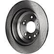 Rear Brake Disc, Natural Finish, Plain Surface, Vented, 5 Lugs, 309.63 mm, Pro-Line Series