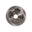 Rear Brake Disc, Plain Surface, Solid, 5 Lugs, 310 mm, Pro-Line Series