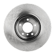 Front Brake Disc, Plain Surface, Vented, 5 Lugs, 338.07 mm, 3.0L, 6Cyl, Pro-Line Series