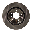 Front and Rear Brake Disc, Plain Surface, Vented, 5 Lugs, Front-311.91 mm/Rear-299.72 mm,, Pro-Line Series