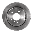 2007 BMW 328i - Front and Rear Brake Disc, Plain Surface, Vented, 5 Lugs, Front-311.91 mm/Rear-299.72 mm, Convertible, 3.0L 6Cyl, Pro-Line Series