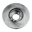 2007 BMW 328i - Front and Rear Brake Disc, Plain Surface, Vented, 5 Lugs, Front-311.91 mm/Rear-299.72 mm, Convertible, 3.0L 6Cyl, Pro-Line Series