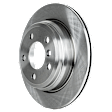 Rear Brake Disc, Natural Finish, Plain Surface, Vented, 5 Lugs, 299.97 mm, Pro-Line Series