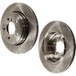 Rear Brake Disc, Natural Finish, Plain Surface, Vented, 5 Lugs, 320.04 mm, Pro-Line Series