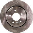 Rear Brake Disc, Natural Finish, Plain Surface, Vented, 5 Lugs, 320.04 mm, Pro-Line Series