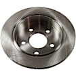 Front and Rear Brake Discs, 4-Wheel Set, Plain Surface, Vented - Front, Solid - Rear, 5 Lugs, 10.94 in. Disc Diameter, Pro-Line Series