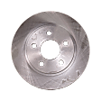 Rear Brake Discs, Plain Surface, Solid, 5 Lugs, 11.07 in. Disc Diameter, Pro-Line Series