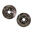 Front Brake Disc, Plain Surface, Vented, 5 Lugs, Pro-Line Series