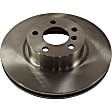 Front Brake Disc, Plain Surface, Vented, 5 Lugs, Pro-Line Series