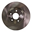 Front Brake Disc, Plain Surface, Vented, 5 Lugs, Pro-Line Series