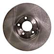 Front Brake Disc, Natural Finish, Plain Surface, Vented, 5 Lugs, 331.98 mm, 3.0L, 6Cyl, Pro-Line Series