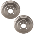 Rear Brake Drums, Set Of 2