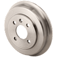 Rear Brake Drums, Set Of 2