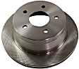 2003 Chevrolet S10 - Front and Rear Brake Disc, Plain Surface, Vented, 5 Lugs, 4WD, Four Wheel Drive, 2.2L 4Cyl, Pro-Line Series