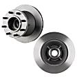 1977 Chevrolet G30 - Front Brake Disc, Plain Surface, Vented, 8 Lugs, 317.75 mm, DRW, 5.7L 8Cyl, Pro-Line Series