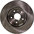 Front and Rear Brake Discs, 4-Wheel Set, Plain Surface, Vented, 5 Lugs, 12.64 in. - Front; 12.4 in. - Rear Disc Diameter, 321mm Front Disc, Pro-Line Series