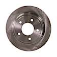Rear Brake Disc, Natural Finish, Plain Surface, Solid, 5 Lugs, 270.26 mm, Pro-Line Series