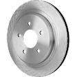 Front and Rear Brake Discs, 4-Wheel Set, Plain Surface, Vented, 5 Lugs, 12.79 in. Front/12.01 in. Rear Disc Diameter, Pro-Line Series
