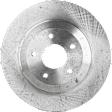 Front and Rear Brake Discs, 4-Wheel Set, Plain Surface, Vented, 5 Lugs, 12.79 in. Front/12.01 in. Rear Disc Diameter, Pro-Line Series