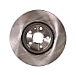 Front and Rear Brake Discs, 4-Wheel Set, Plain Surface, Vented, 5 Lugs, For Models With 345mm Front Disc, Heavy Duty Brakes (J55), Pro-Line Series
