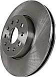 2020 Chevrolet Camaro - Front Brake Disc, Natural Finish, Plain Surface, Vented, 5 Lugs, 321.06 mm, Brembo 4 Piston Front Caliper, 2.0L 4Cyl, Pro-Line Series