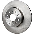 Front and Rear Brake Disc, 4-Wheel Set, Plain Surface, Vented, 5 Lugs, For Models with 315mm Rear Disc, Pro-Line Series