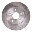 Front and Rear Brake Disc, Plain Surface, Front-Vented/Rear-Solid, 5 Lugs, Front-277.88 mm/Rear-281.18 mm,, Pro-Line Series