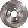 Front and Rear Brake Disc, Plain Surface, Front-Vented/Rear-Solid, 5 Lugs, Front-277.88 mm/Rear-281.18 mm,, Pro-Line Series