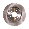 Front Brake Discs, Plain Surface, Vented, 5 Lugs, 11.93 in. Disc Diameter, Pro-Line Series