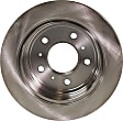 2006 Chevrolet Impala - Front and Rear Brake Disc, Plain Surface, Vented - Front; Solid - Rear, 5 Lugs, 3.9L 6Cyl, Pro-Line Series