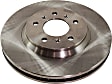 2006 Chevrolet Impala - Front and Rear Brake Disc, Plain Surface, Vented - Front; Solid - Rear, 5 Lugs, 3.9L 6Cyl, Pro-Line Series