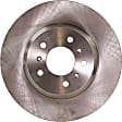 2006 Chevrolet Impala - Front and Rear Brake Disc, Plain Surface, Vented - Front; Solid - Rear, 5 Lugs, 3.9L 6Cyl, Pro-Line Series
