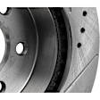 1990 Chevrolet K1500 - Front Brake Disc, Natural Finish, Cross-drilled and Slotted, Vented, 6 Lugs, 295 mm, Standard Cab Pickup, Heavy Duty Chassis, 9 1/2 in. Rear End, 4.3L 6Cyl, Pro-Line Series