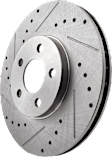 Front Brake Disc, Cross-drilled and Slotted, Vented, 5 Lugs, 279.91 mm, 2.4L, 4Cyl, Pro-Line Series