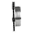 Rear Brake Disc, Natural Finish, Cross-drilled and Slotted, Vented, 8 Lugs, 329.95 mm, Pro-Line Series