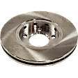 2007 Dodge Grand Caravan - Front and Rear Brake Disc, Plain Surface, Front-Vented/Rear-Solid, 5 lugs, Front-280.92 mm/Rear-289.81 mm, 3.8L 6Cyl, Pro-Line Series