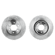 Front Brake Disc, Plain Surface, Vented, 6 Lugs, 325.12 mm, Pro-Line Series