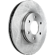 Front Brake Disc, Plain Surface, Vented, 6 Lugs, 325.12 mm, Pro-Line Series