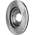 Front Brake Disc, Plain Surface, Vented, 6 Lugs, 325.12 mm, Pro-Line Series